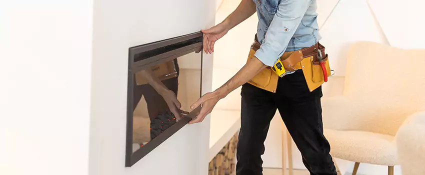 Metal Fireplace Installation in Princeton, Florida