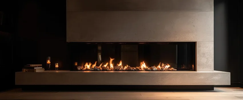 Gas Fireplace Ember Bed Design Services in Princeton, Florida