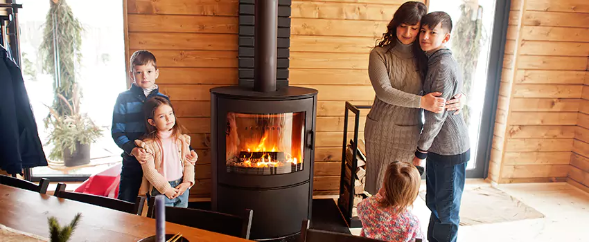 Morso Cast Iron Fireplace Insert Installation in Princeton, Florida