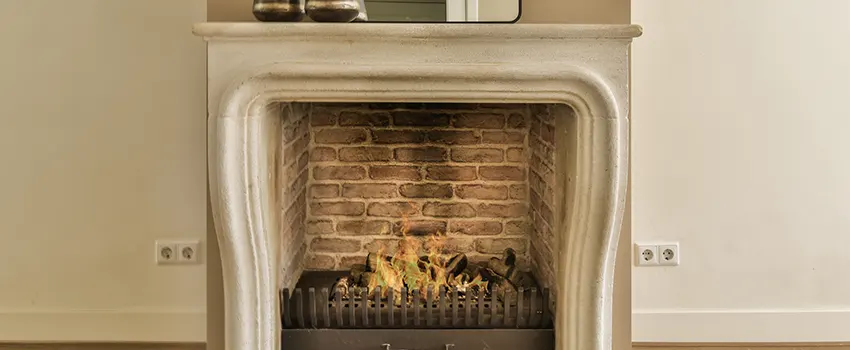 Vintage-style Fireplace Redesign in Princeton, Florida