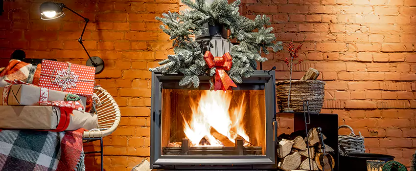 Travis Industries Linear Gas Fireplace Installation in Princeton, Florida