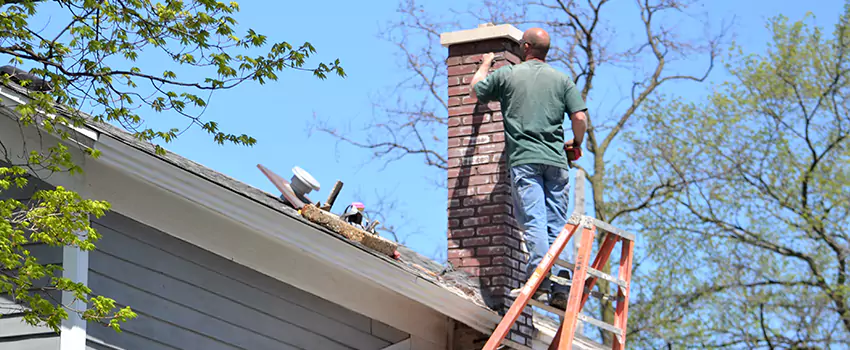 Vinyl and PVC Chimney Flashing Installation in Princeton, FL