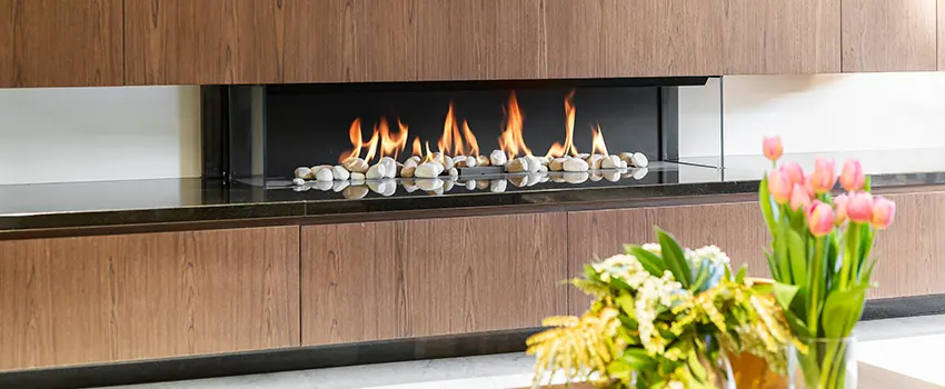 Double-height Fireplace Design Refurbishment in Princeton, Florida